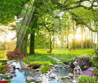 File gốc File tranh gốc in tranh tường nền tổng hợp H38253 (phong cách) cổ điển