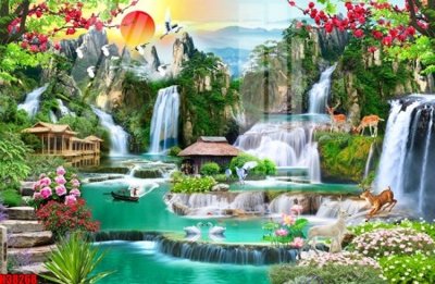 Mua file gốc File tranh gốc in tranh tường nền tổng hợp H38268 (in ấn) tại Filetranh.com