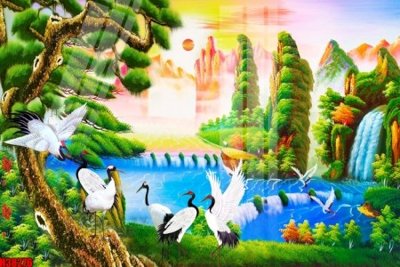 File gốc File tranh gốc in tranh tường nền tổng hợp H38276 (cho in ấn) từ kho Filetranh