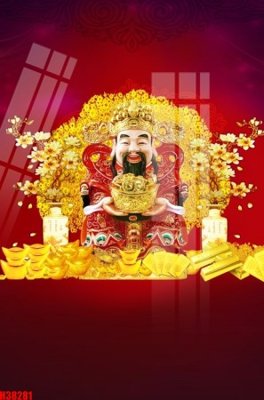 File gốc File tranh gốc in tranh tường nền tổng hợp H38281 (in lụa) tranh phong thủy