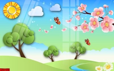 Tải file File tranh gốc in tranh tường nền tổng hợp H38465 (gốc) in nhanh