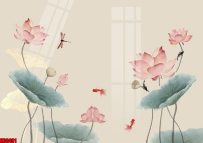 File PSD File tranh gốc in tranh tường nền tổng hợp H38491 (bản gốc) cho nhà in