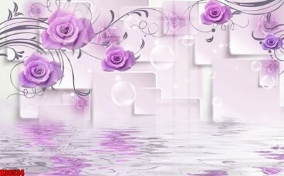 File gốc File tranh gốc in tranh tường nền tổng hợp H38534 (in lụa) họa tiết 3D