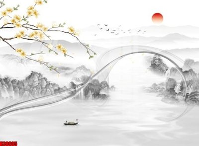 File gốc File tranh gốc in tranh tường nền tổng hợp H38605 (in tráng gương) ốp tường