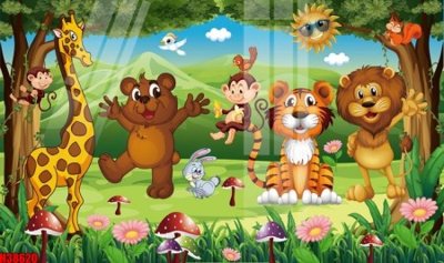 File tranh File tranh gốc in tranh tường nền tổng hợp H38620 (bản gốc) treo tường