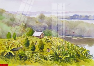 Download file gốc File tranh gốc in tranh tường nền tổng hợp H38833 (in lụa) cao cấp