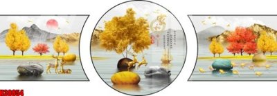 Download file gốc File tranh gốc in tranh tường nền tổng hợp H38854 (in mica) 3D