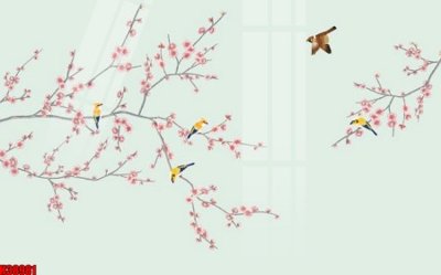 File PSD File tranh gốc in tranh tường nền tổng hợp H38981 (bản gốc) đã tách nền