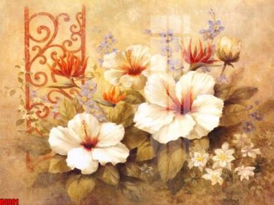 File tranh File tranh decor tranh bộ treo tường tổng hợp H4001 (gốc) in vải canvas