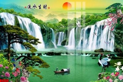 File gốc File tranh decor tranh bộ treo tường tổng hợp H4030 (bản quyền) cho in ấn