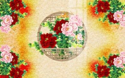 File in lụa File tranh decor tranh bộ treo tường tổng hợp H4058 (hoa văn) File tranh decor tranh bộ treo tường tổng hợp H4058