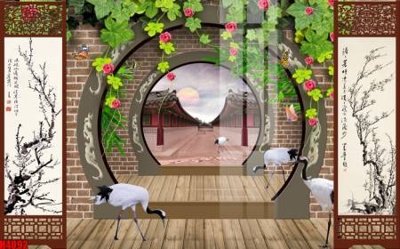 File gốc File tranh decor tranh bộ treo tường tổng hợp H4092 (chủ đề hiện đại) trang trí