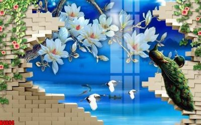 File ảnh File tranh decor tranh bộ treo tường tổng hợp H4094 (gốc) in Hiflex