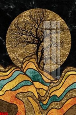 File tranh gốc File tranh decor tranh bộ treo tường tổng hợp H4320 chủ đề hiện đại