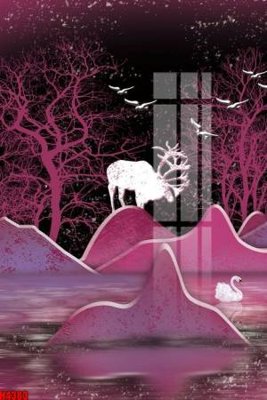 File PSD File tranh decor tranh bộ treo tường tổng hợp H4383 (nguyên bản) cho thiết kế