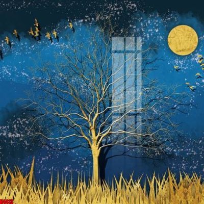 Download file ảnh gốc File tranh decor tranh bộ treo tường tổng hợp H4413 để in ấn