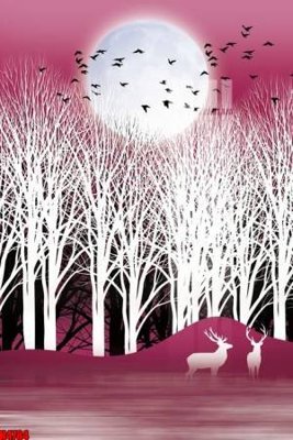 File tranh File tranh decor tranh bộ treo tường tổng hợp H4784 (bản gốc) in lụa 3D