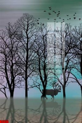 File gốc File tranh decor tranh bộ treo tường tổng hợp H4848 (phong cách) châu Âu