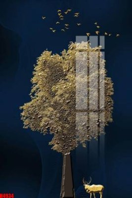 File tranh ảnh gốc File tranh decor tranh bộ treo tường tổng hợp H4934 dùng cho in khổ lớn