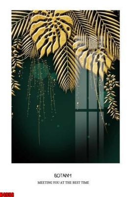 Download file gốc File tranh decor tranh bộ treo tường tổng hợp H4958 (in lụa) hoa lá