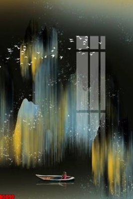 File in trần File tranh decor tranh bộ treo tường tổng hợp H5090 (bản gốc) hoa văn