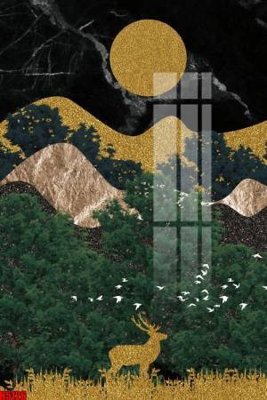 Download file ảnh gốc File tranh decor tranh bộ treo tường tổng hợp H5126 để in ấn