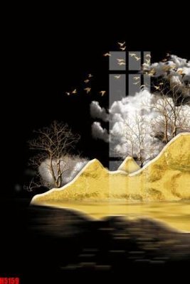 File in mica File tranh decor tranh bộ treo tường tổng hợp H5159 (bản gốc) sắc sảo