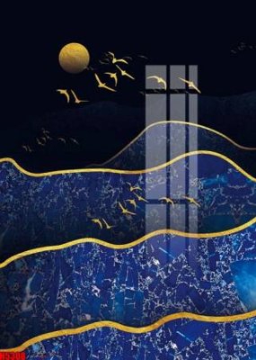 Tải file File tranh decor tranh bộ treo tường tổng hợp H5308 (PSD) cho in tranh kính