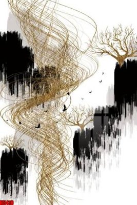 File gốc File tranh decor tranh bộ treo tường tổng hợp H5410 (in lụa) chi tiết cao