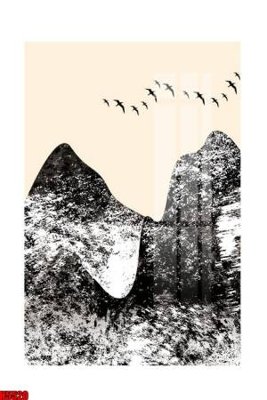 File gốc File tranh decor tranh bộ treo tường tổng hợp H5520 (cho in 3D) độc đáo