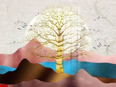 File gốc File tranh decor tranh bộ treo tường tổng hợp H5578 (PNG) không nền chất lượng