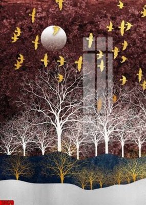 File tranh File tranh decor tranh bộ treo tường tổng hợp H5579 (gốc) chủ đề động vật