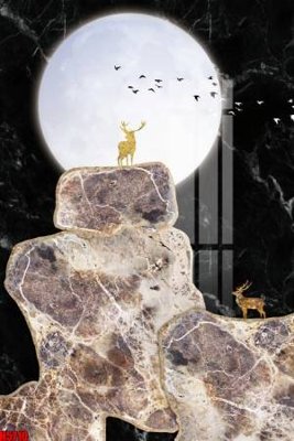 Hình ảnh file gốc in lụa File tranh decor tranh bộ treo tường tổng hợp H5710