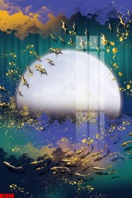 File gốc File tranh decor tranh bộ treo tường tổng hợp H5888 (in lụa) trang trí tường