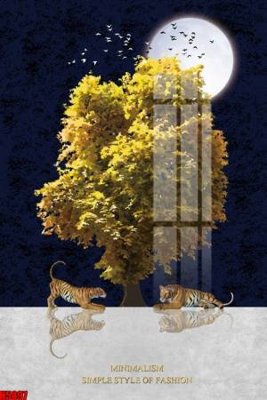 Ảnh gốc File tranh decor tranh bộ treo tường tổng hợp H5897 (siêu chi tiết) để in ấn