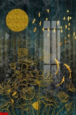 File gốc File tranh decor tranh bộ treo tường tổng hợp H6006 (PSD/TIFF) độ phân giải cao