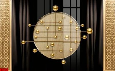 Download file file tranh nền tường thủy mặc tổng hợp H6068 (gốc) in mica đèn LED