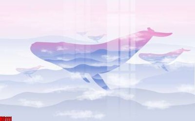 Download file gốc file tranh nền tường thủy mặc tổng hợp H6111 (in lụa) tranh 3D