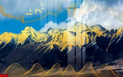 Tải file file tranh nền tường thủy mặc tổng hợp H6185 (gốc) in nhanh