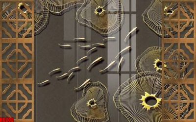 Tải file file tranh nền tường thủy mặc tổng hợp H6208 (gốc) in ấn ngay lập tức