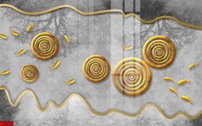 File gốc file tranh nền tường thủy mặc tổng hợp H6212 (in 3D) nghệ thuật