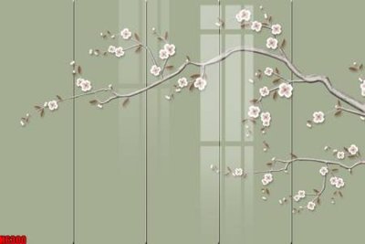 File ảnh file tranh nền tường thủy mặc tổng hợp H6300 (gốc) in Hiflex