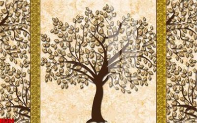 Cung cấp file tranh gốc file tranh nền tường thủy mặc tổng hợp H6364 độc quyền