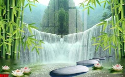 Ảnh mô tả file gốc in mica file tranh nền tường thủy mặc tổng hợp H6407