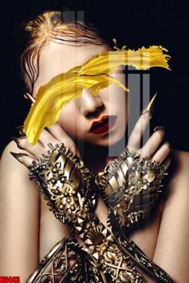 File PSD file tranh nền tường thủy mặc tổng hợp H6443 (gốc) cho designer