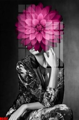 File gốc file tranh nền tường thủy mặc tổng hợp H6487 (in mica) làm bảng hiệu