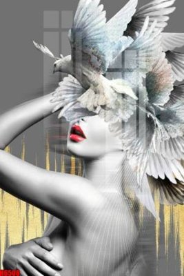 Hình ảnh file gốc file tranh nền tường thủy mặc tổng hợp H6508 (chất lượng cao)