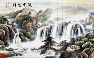 File in trần file tranh nền tường thủy mặc tổng hợp H6549 (file gốc) chủ đề vũ trụ