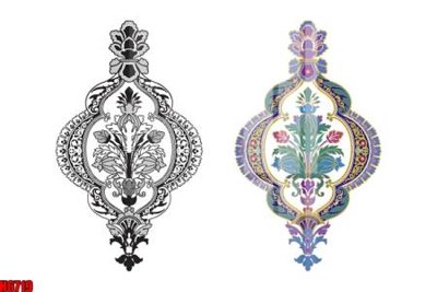 File tranh ảnh gốc file tranh tổng hợp H6719 dùng cho in khổ lớn