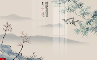 File tranh File tranh gốc in tranh tường nền tổng hợp H7113 (bản gốc) in lụa 5D